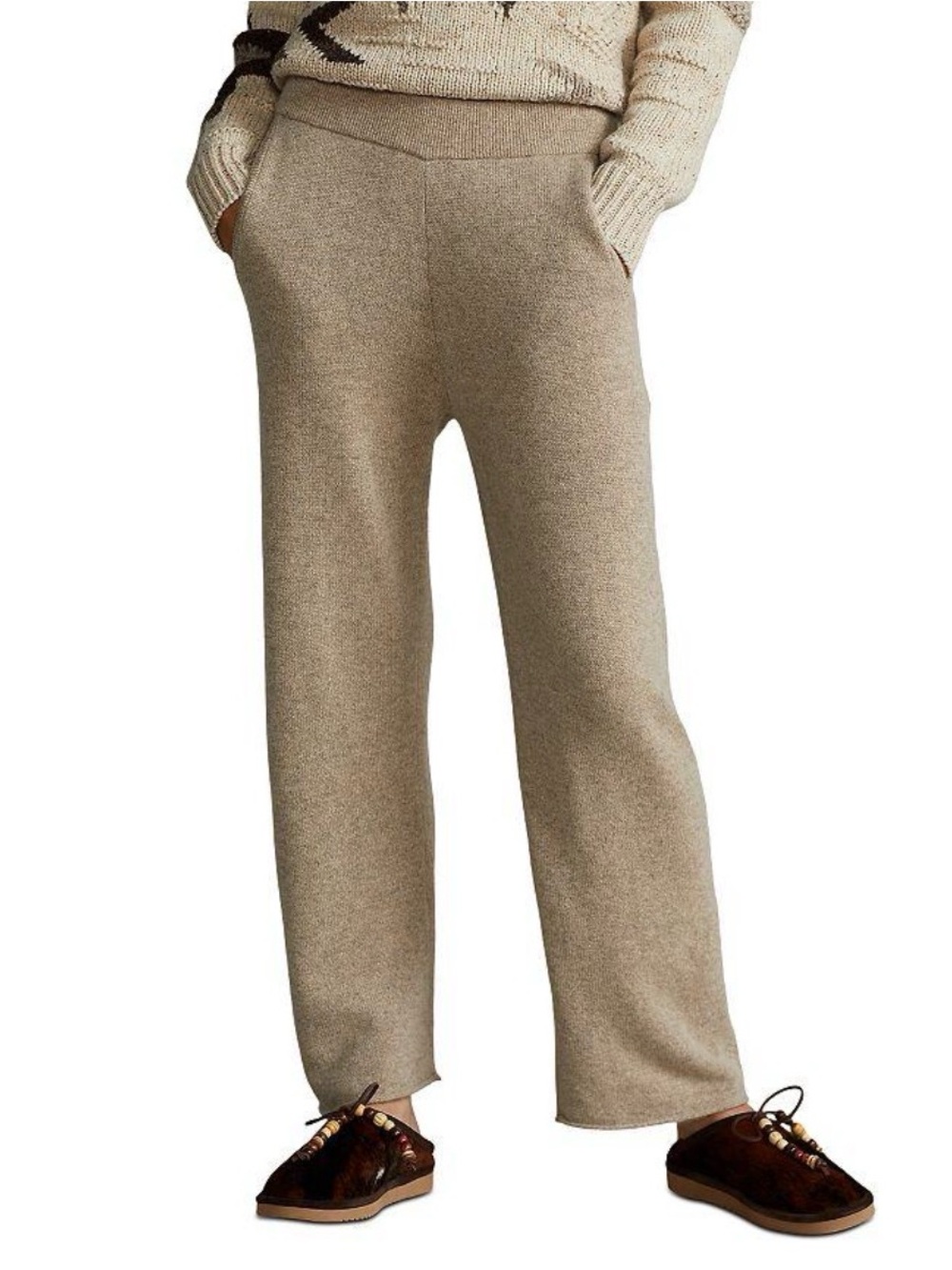 Ralph Lauren — Washable Cashmere Pull-On Trouser